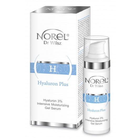 Intensiv feuchtigkeitsspendendes Gelserum mit Hyaluronsäure - Norel Hyaluron+