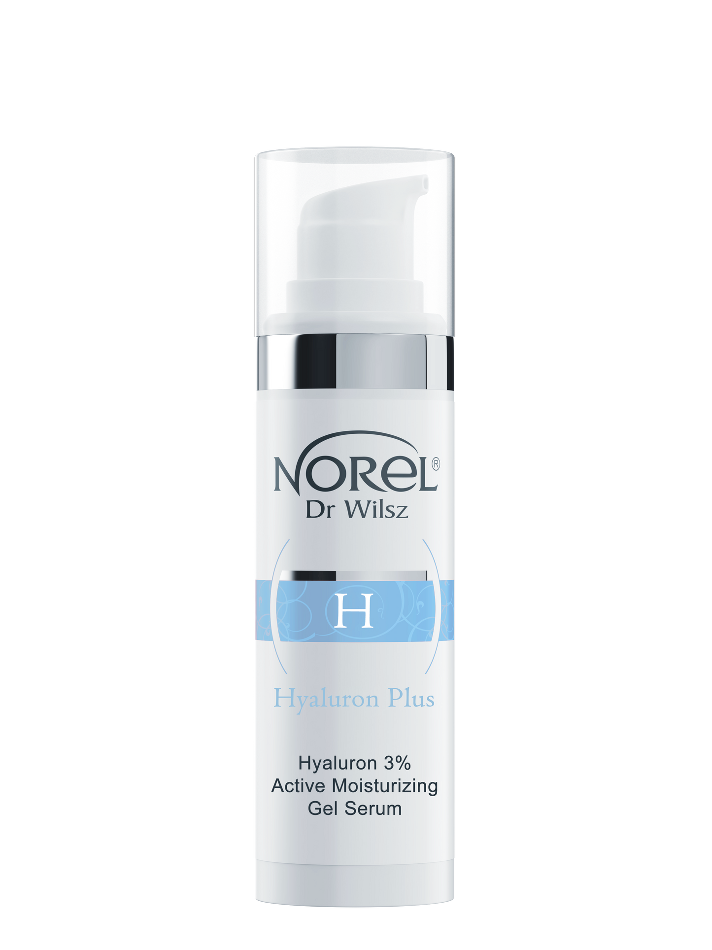 Intensiv feuchtigkeitsspendendes Gelserum mit Hyaluronsäure - Norel Hyaluron+