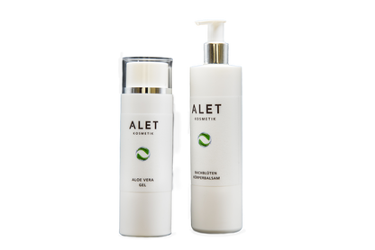 Pflegeset: Aloe Vera Körpergel & Bachblüten® Körperbalsam