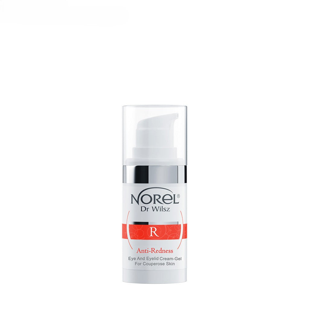 Augen- und Augenlid Cremegel für Haut mit Couperose - Norel Anti-Redness