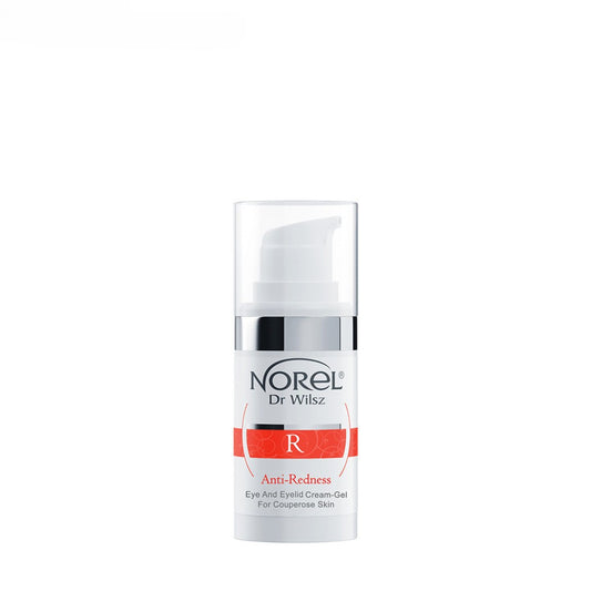 Augen- und Augenlid Cremegel für Haut mit Couperose - Norel Anti-Redness